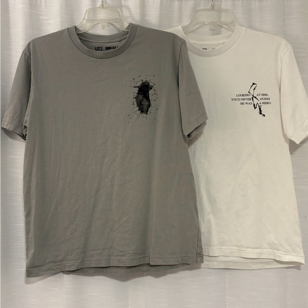 Uniqlo Brand AnimeGraphic Tees size Medium | Attack on Titans, My Hero Academia